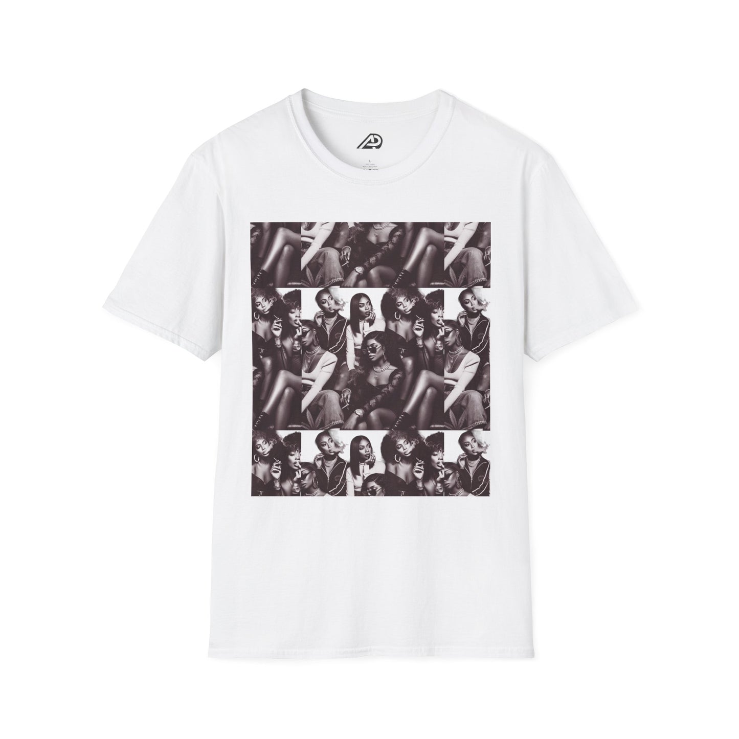 🔥 Baddie Smoke Sesh Collage Unisex Graphic Tee – Edgy Cotton T-Shirt (XS-5XL)