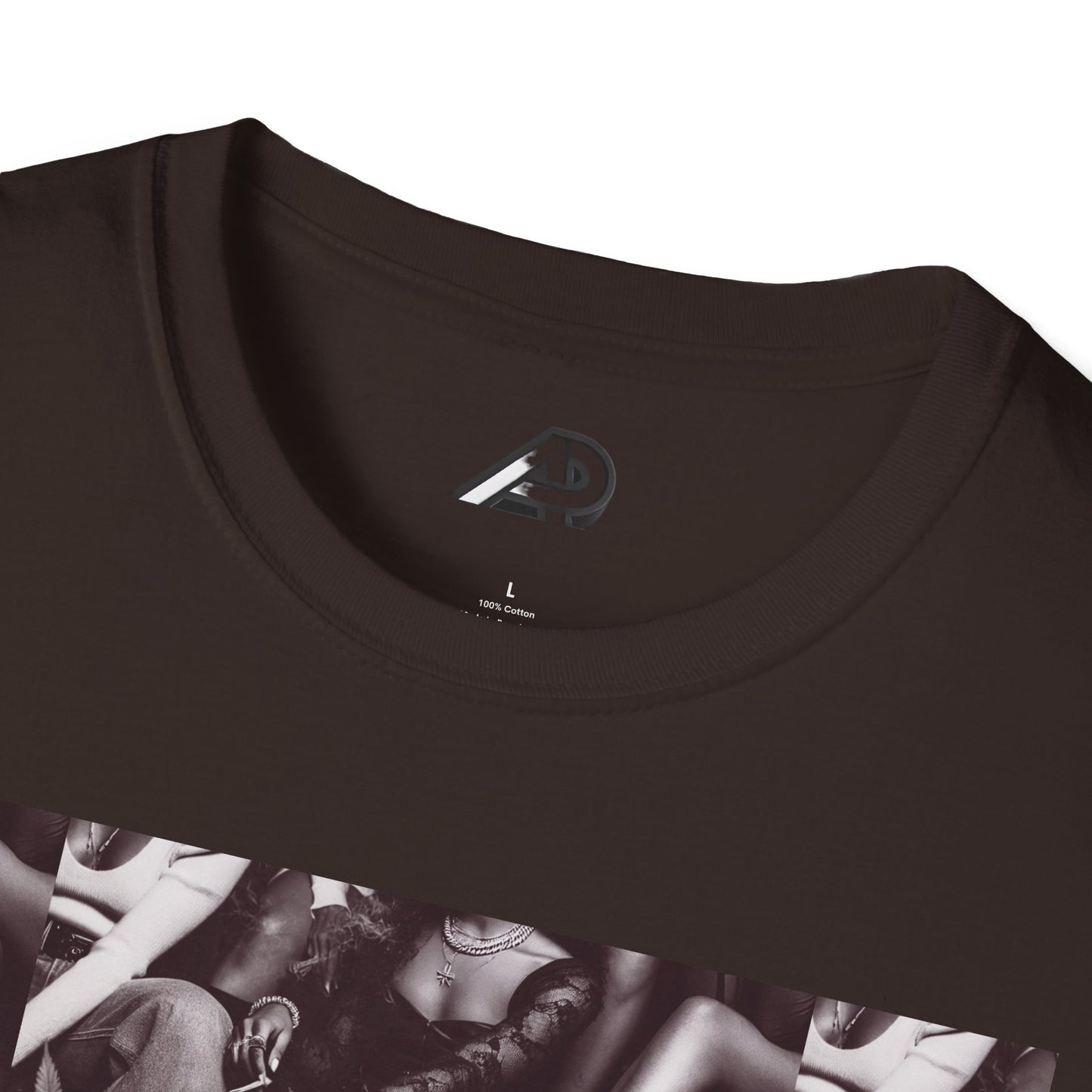 🔥 Baddie Smoke Sesh Collage Unisex Graphic Tee – Edgy Cotton T-Shirt (XS-5XL)