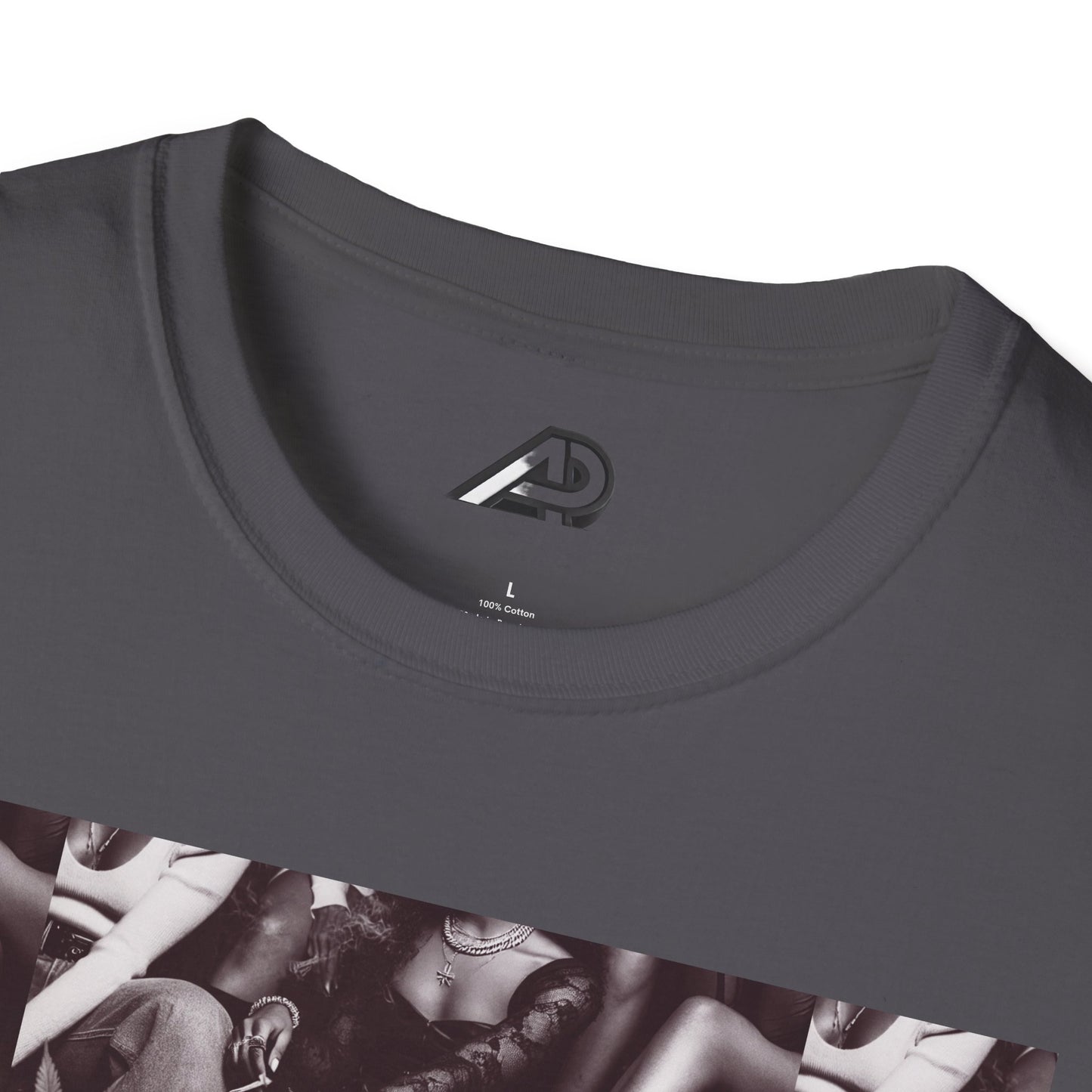 🔥 Baddie Smoke Sesh Collage Unisex Graphic Tee – Edgy Cotton T-Shirt (XS-5XL)