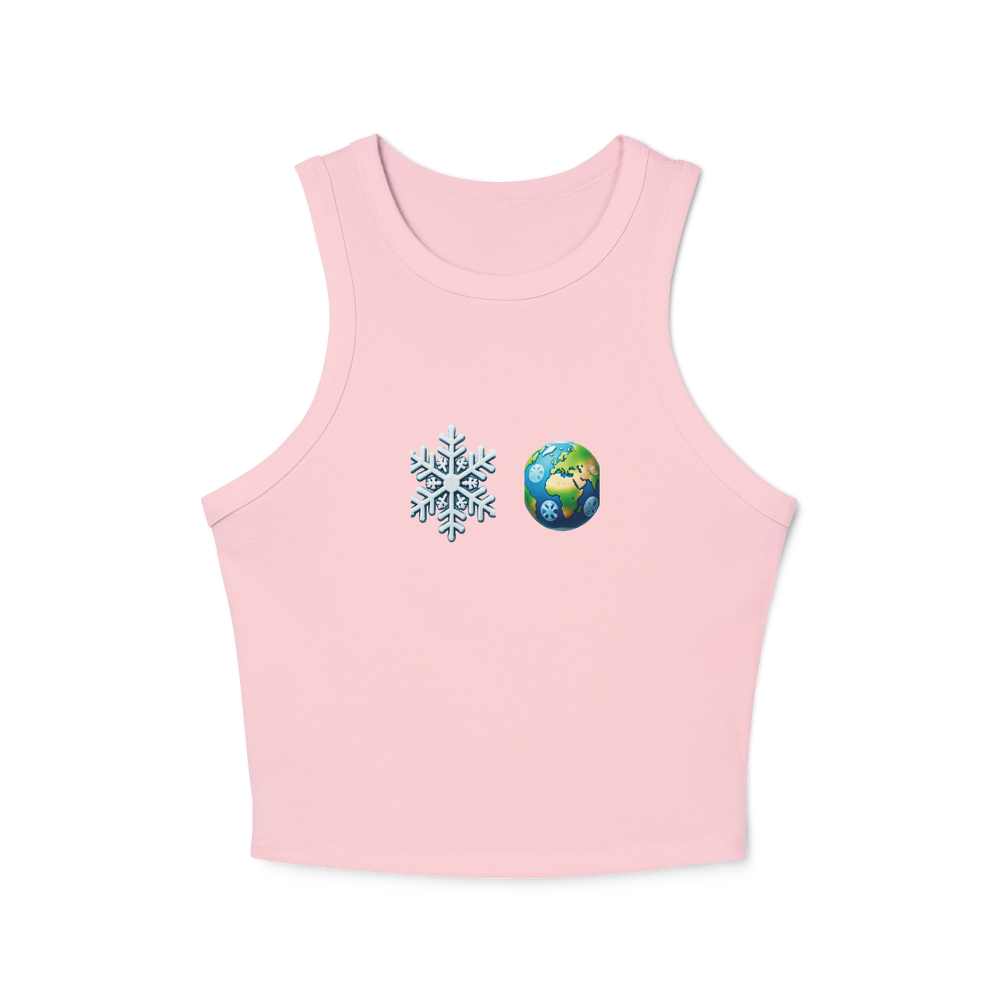 "Cole World"❄️🌍 Micro Rib Racer Tank Top –🔥 Trendy Fitted Women's Tank (XS-2XL, Multiple Colors)