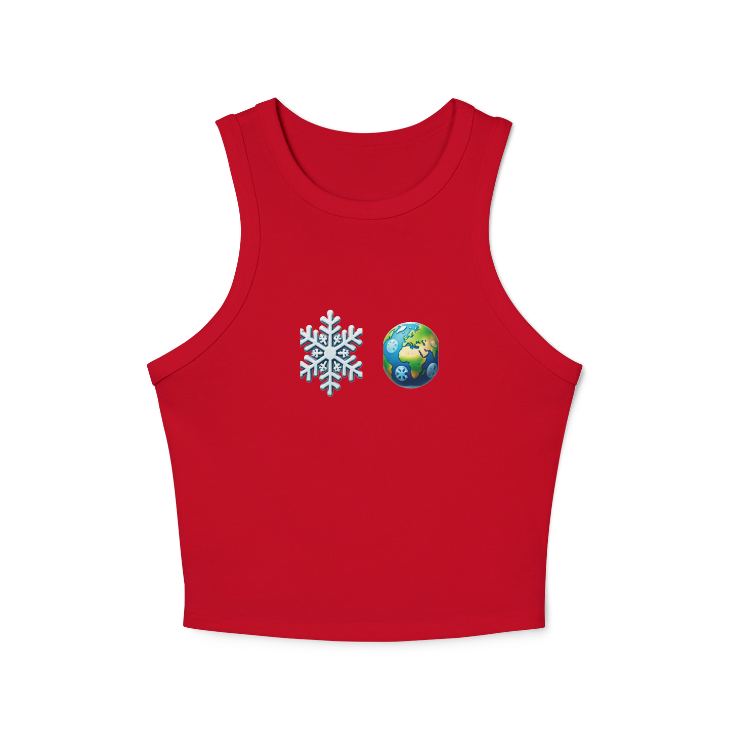 "Cole World"❄️🌍 Micro Rib Racer Tank Top –🔥 Trendy Fitted Women's Tank (XS-2XL, Multiple Colors)
