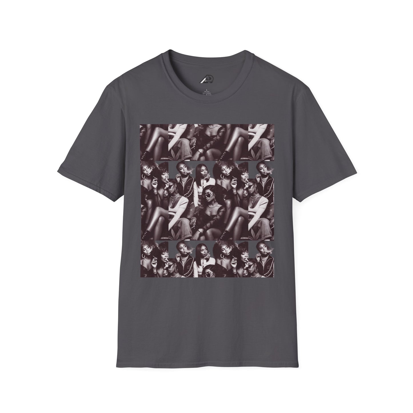 🔥 Baddie Smoke Sesh Collage Unisex Graphic Tee – Edgy Cotton T-Shirt (XS-5XL)