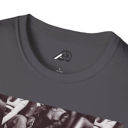 🔥 Baddie Smoke Sesh Collage Unisex Graphic Tee – Edgy Cotton T-Shirt (XS-5XL)