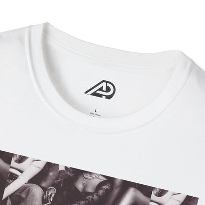 🔥 Baddie Smoke Sesh Collage Unisex Graphic Tee – Edgy Cotton T-Shirt (XS-5XL)