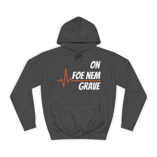 'Foe Nem' Unisex College Hoodie - Two colors