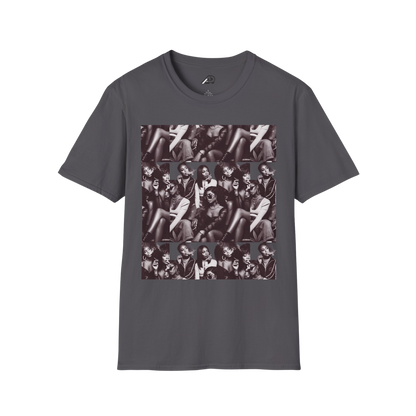 🔥 Baddie Smoke Sesh Collage Unisex Graphic Tee – Edgy Cotton T-Shirt (XS-5XL)