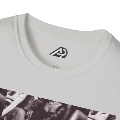 🔥 Baddie Smoke Sesh Collage Unisex Graphic Tee – Edgy Cotton T-Shirt (XS-5XL)