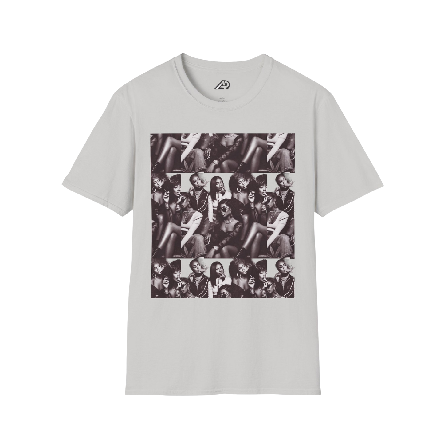 🔥 Baddie Smoke Sesh Collage Unisex Graphic Tee – Edgy Cotton T-Shirt (XS-5XL)