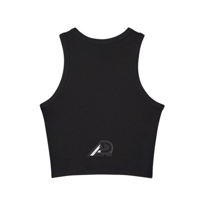 "BAP" Emoji Tank Top 💣🍑🐱 – Trendy Fitted Racerback Crop Tank for Women (XS-2XL, Multiple Colors)