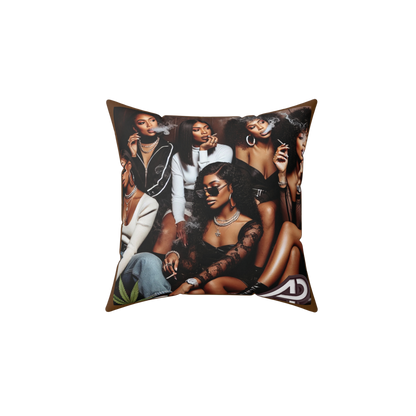 'Melanin Drip' Throw Pillow🤎💧 – Multiple Sizes