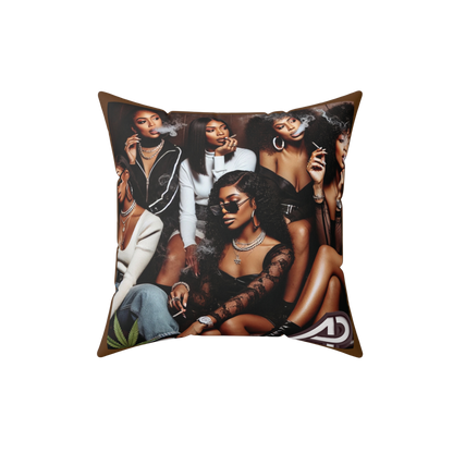 'Melanin Drip' Throw Pillow🤎💧 – Multiple Sizes