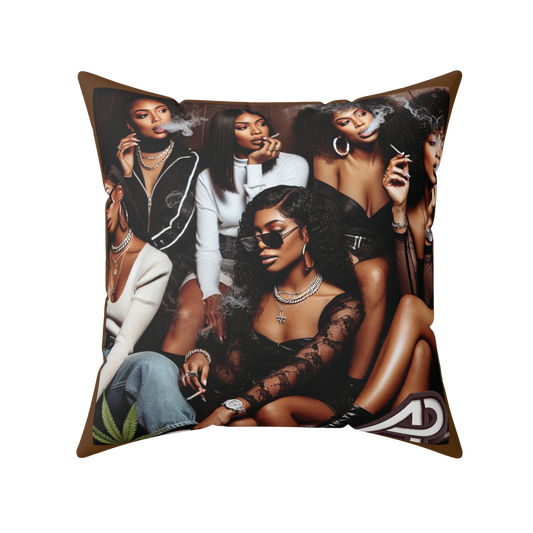 'Melanin Drip' Throw Pillow🤎💧 – Multiple Sizes