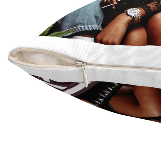 'Melanin Drip' Throw Pillow🤎💧 – Ver. 2 - Multiple Sizes