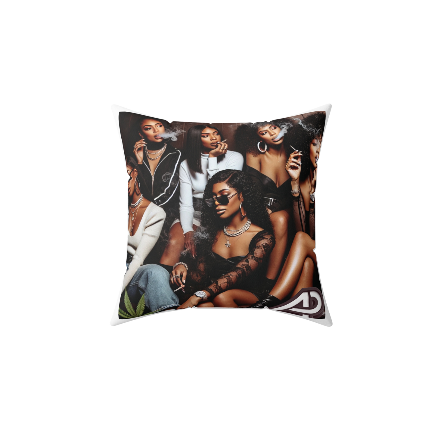 'Melanin Drip' Throw Pillow🤎💧 – Ver. 2 - Multiple Sizes