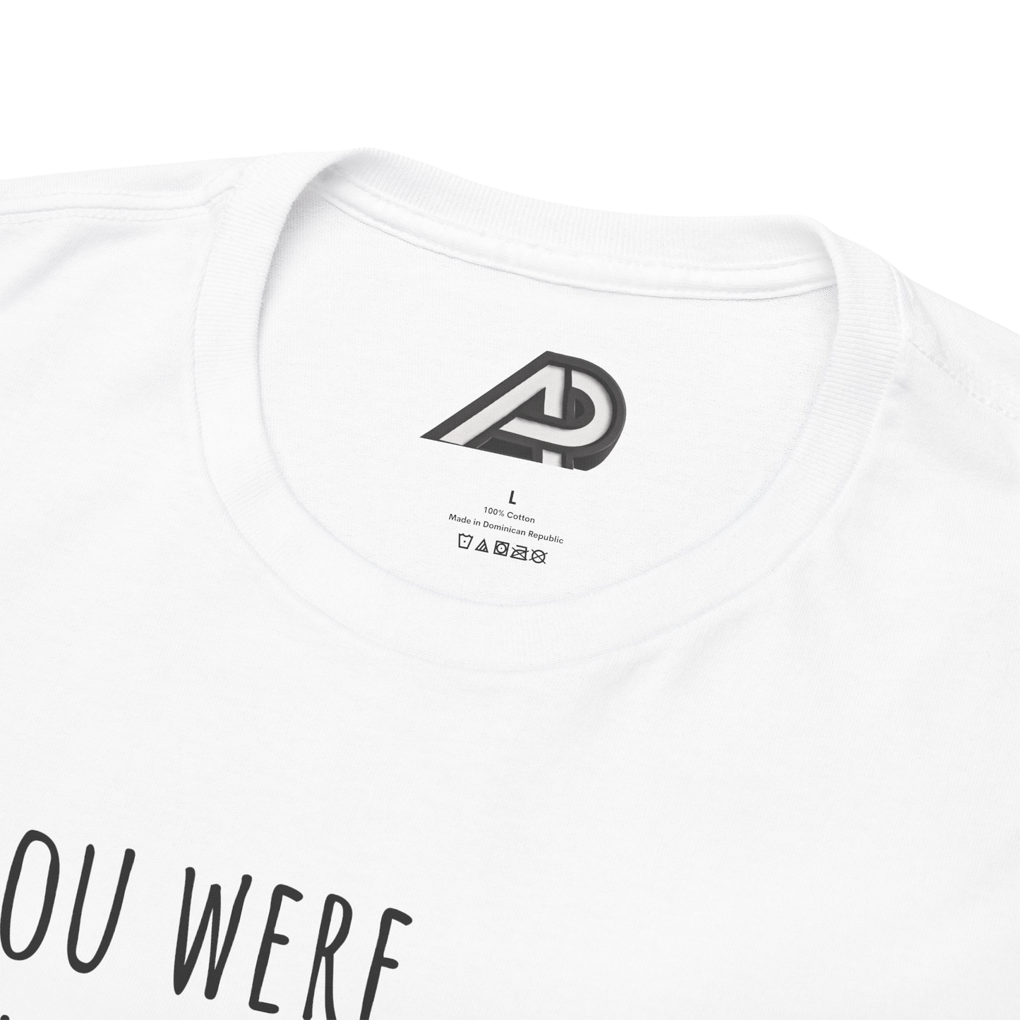 'Mind Yours'🫵 Unisex Two-sided Heavy Cotton Tee - Ver. 1