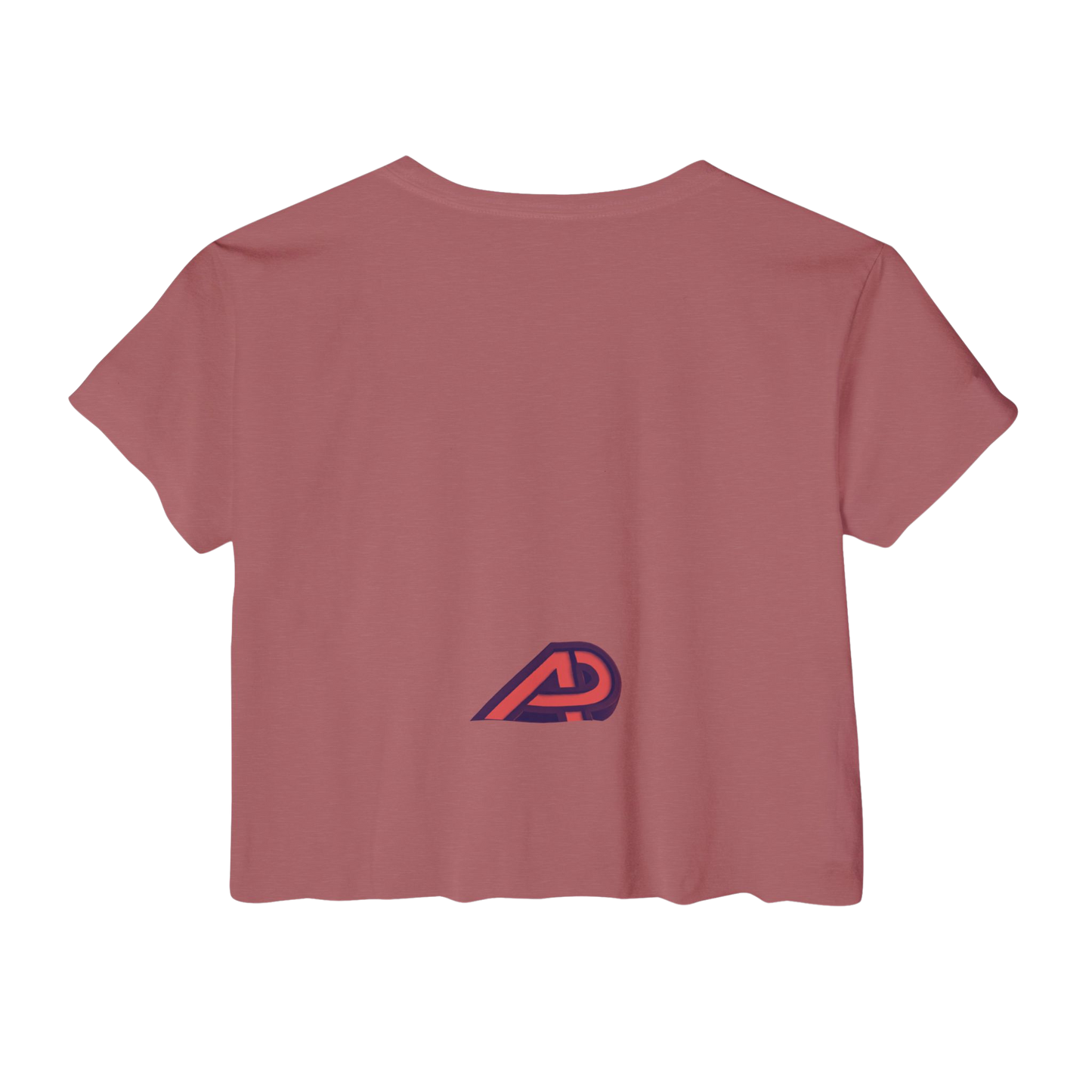 'Pearl' Crop Tee👚 – Graphic Festival Fit